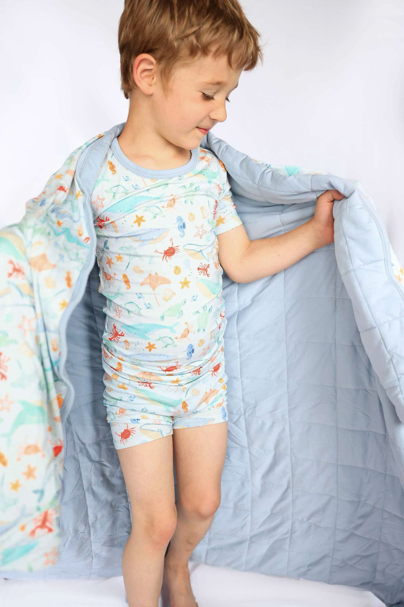 Ocean Party Short Set