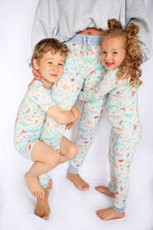 Ocean Party Adult Joggers