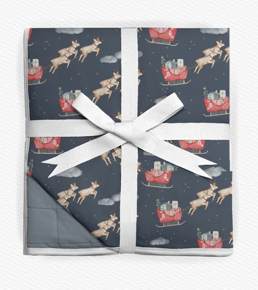 Midnight Magic Bamboo Blanket 40x60