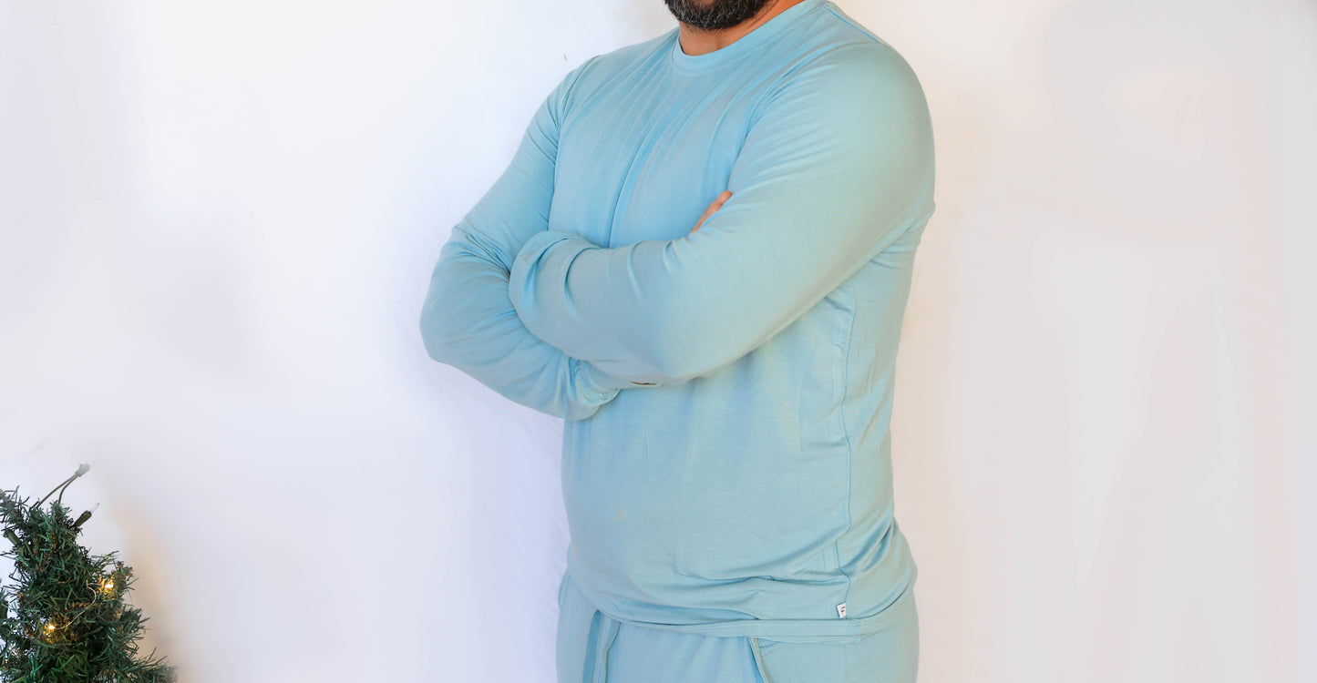 Wonderland Blue Unisex Adult Long Sleeve