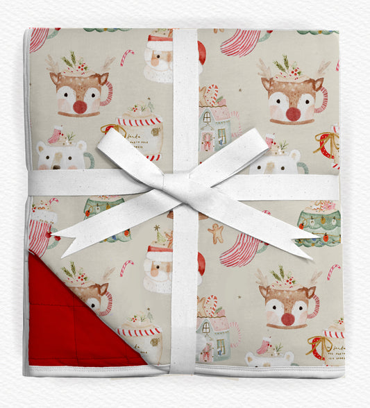 Cup of Cheer Bamboo Blanket 40x60