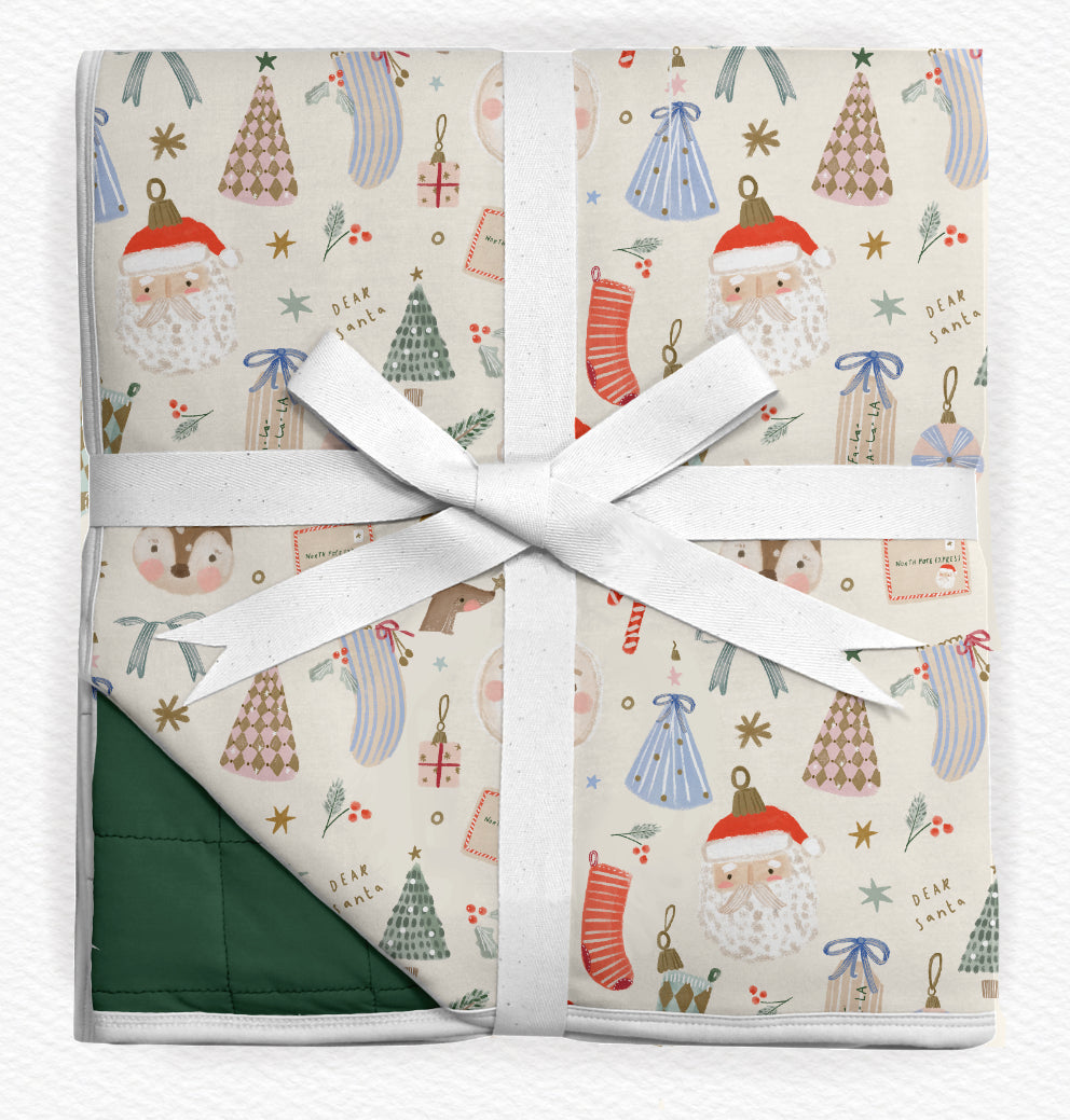 Cozy Christmas Bamboo Blanket 40x60