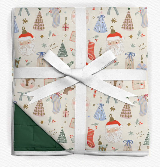 Cozy Christmas Bamboo Blanket 40x60