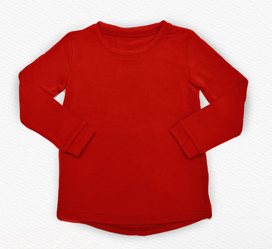 Santa Red unisex Long Sleeve shirt